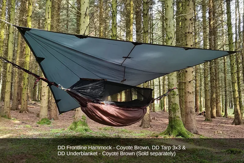 DD Hammocks Frontline Hammock Olive Green-11