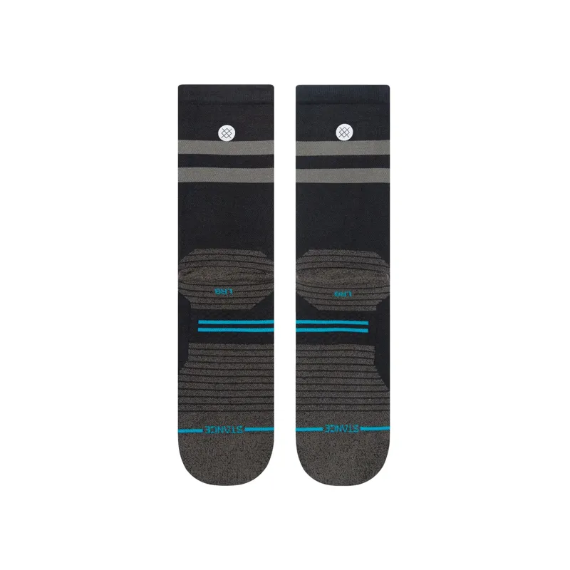 Stance Franchise Ultra-Light Crew Socks Black-2