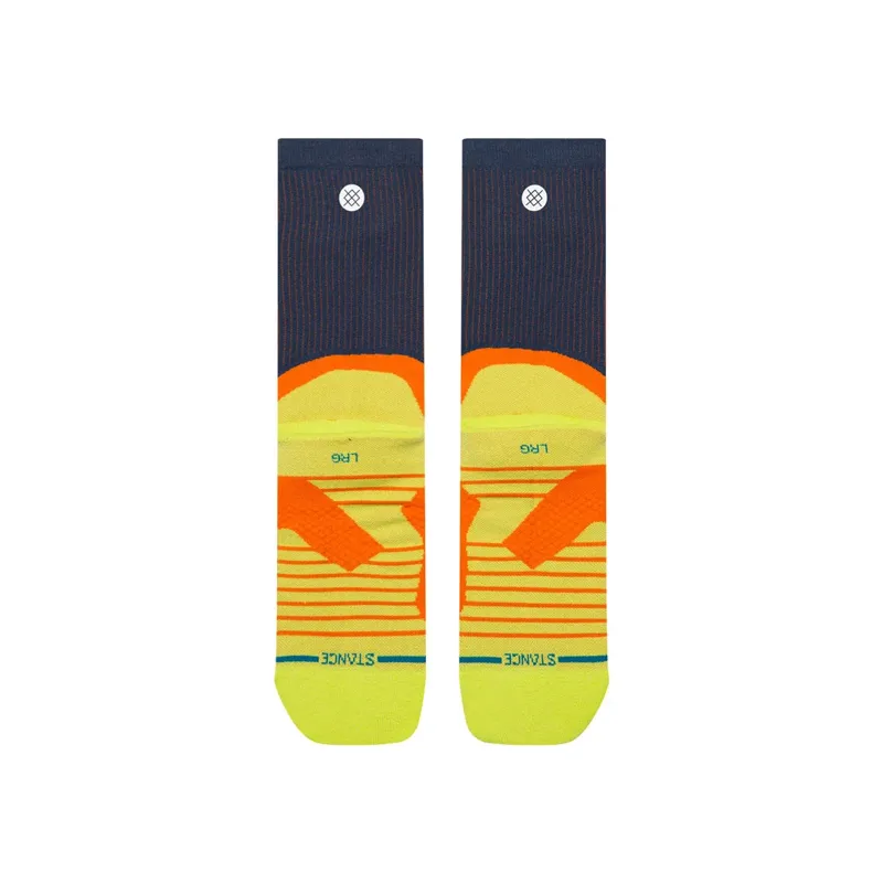Stance Men's Pace Light Crew Socks Turbulence-2