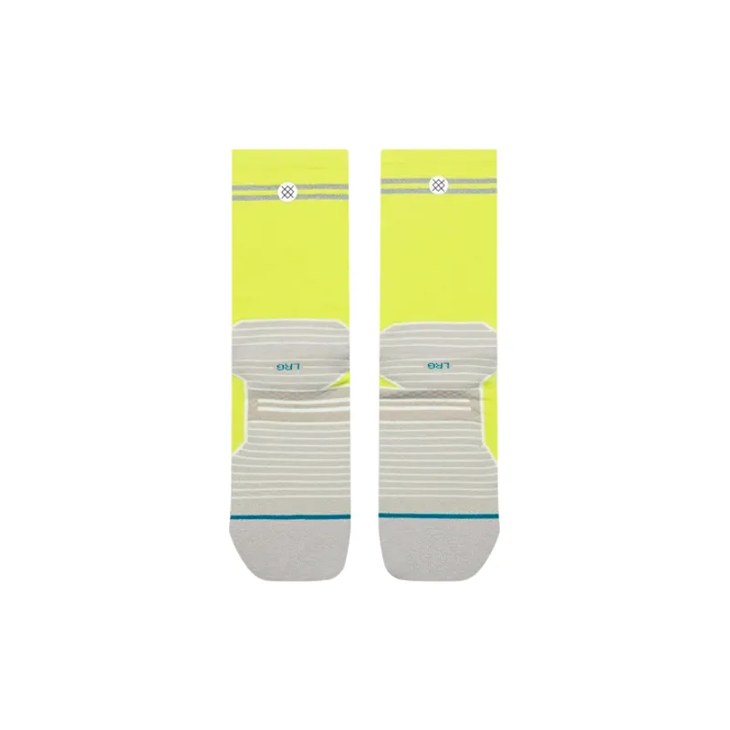 Stance Reflector Light Crew Socks Volt-2