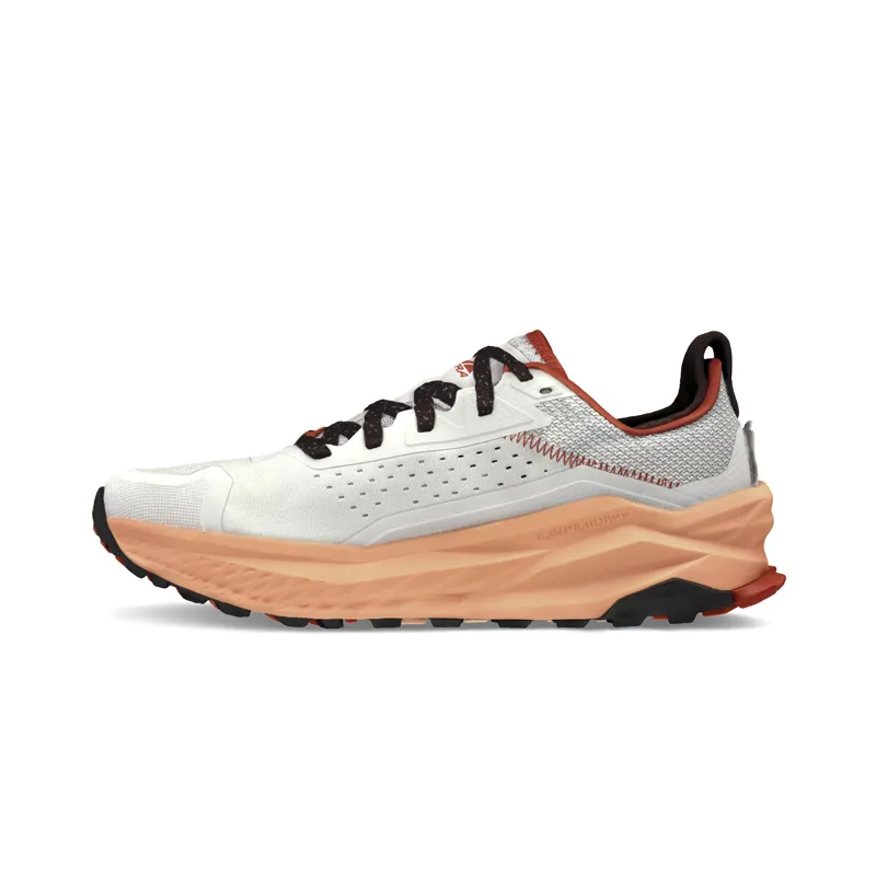 Altra Men's Olympus 6 Trail Running Shoes Grey Orange-3