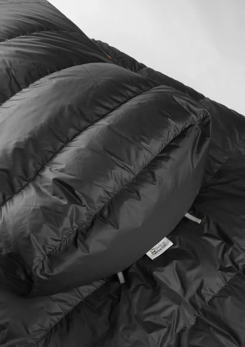Rab Ascent 500 Sleeping Bag Graphene - Regular - Left Zip-6