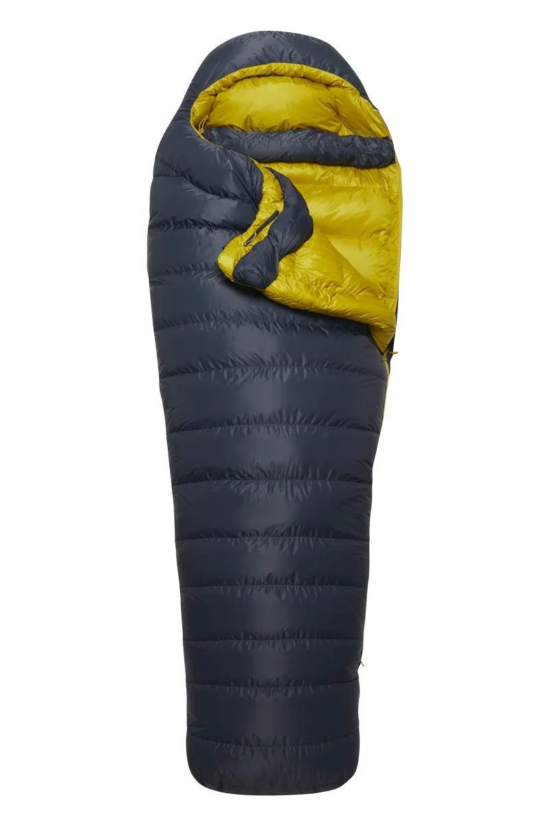 Rab Ascent Pro 800 Sleeping Bag Beluga - Regular - Left Zip-1