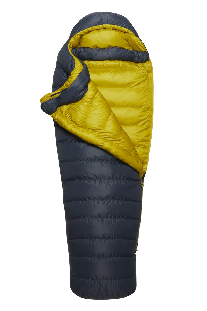 Rab Ascent Pro 800 Sleeping Bag Beluga - Regular - Left Zip-2
