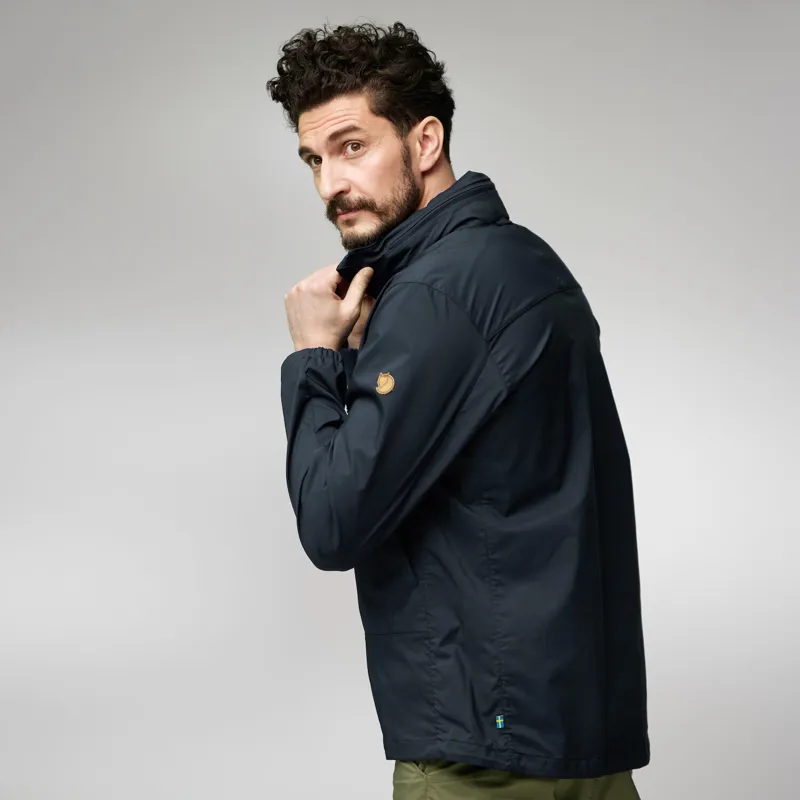 Fjallraven Mens Abisko Hike Jacket Dark Grey-3