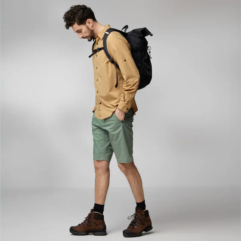 Fjallraven Mens Abisko Hike Shorts Patina Green-6