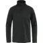 Fjallraven Mens Abisko Lite Fleece Half Zip Black