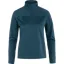 Fjallraven Womens Abisko Lite Fleece Half Zip Indigo Blue