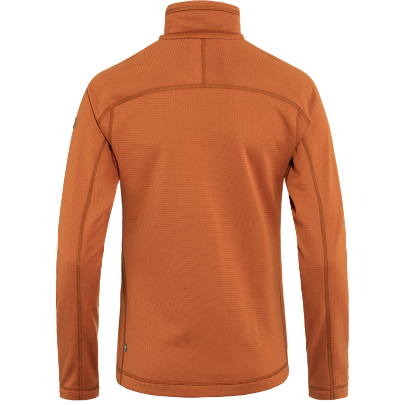 Fjallraven Womens Abisko Lite Fleece Jacket Terracotta Brown-1