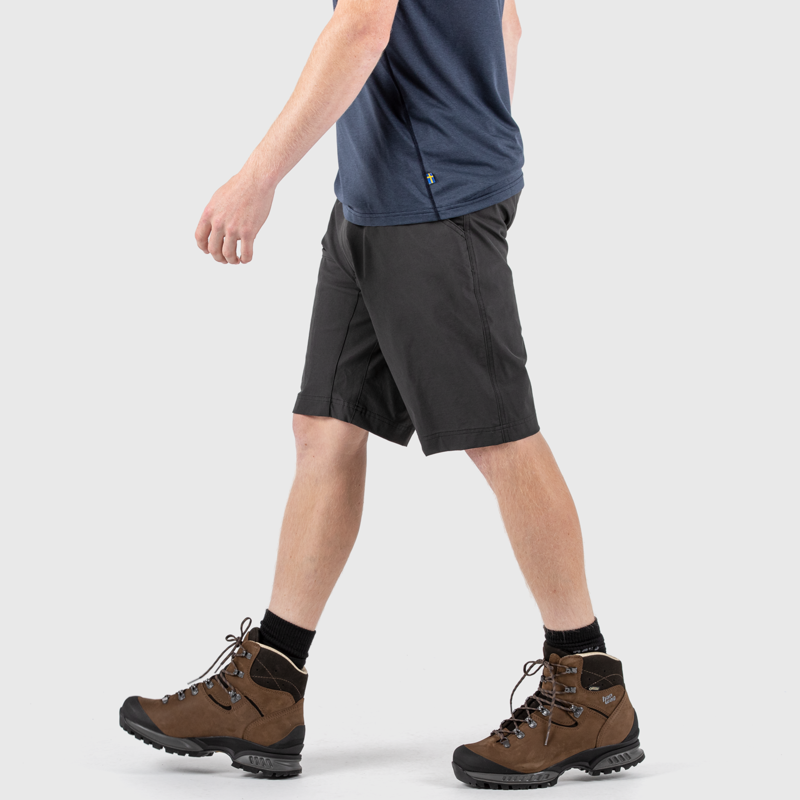 Fjallraven Mens Abisko Lite Shorts Dark Grey-3