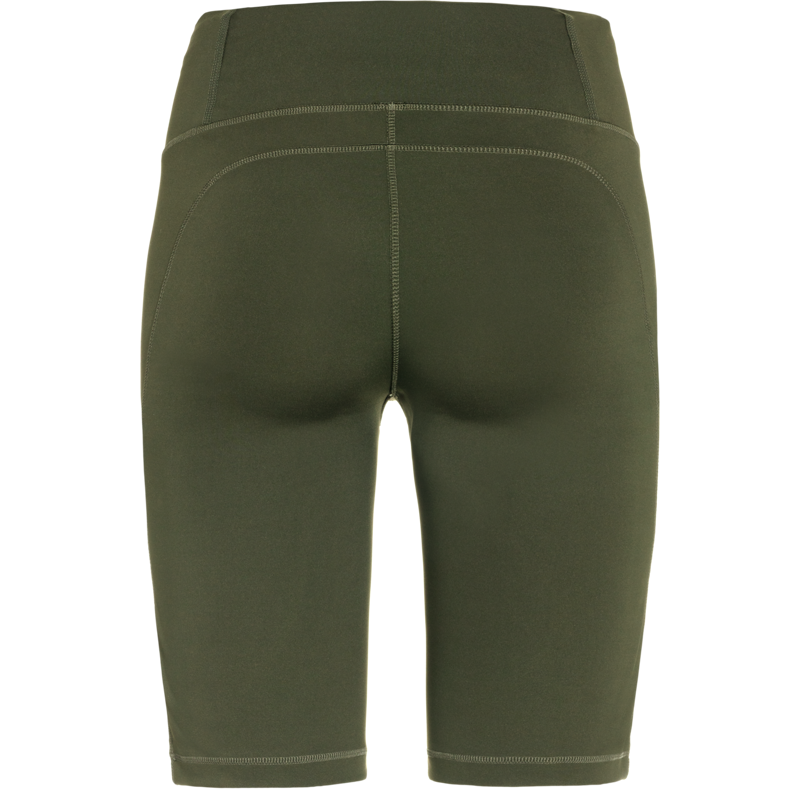 Fjallraven Womens Abisko Short Tights Deep Forest-1