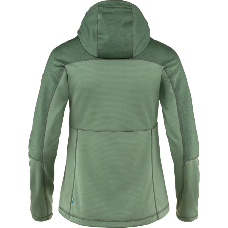 Fjallraven Women's Abisko Trail Fleece Patina Green-1