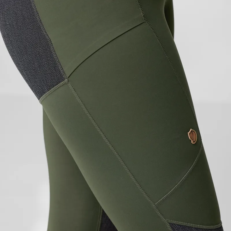 Fjallraven Womens Abisko Trekking Tights HD Mountain Blue-6
