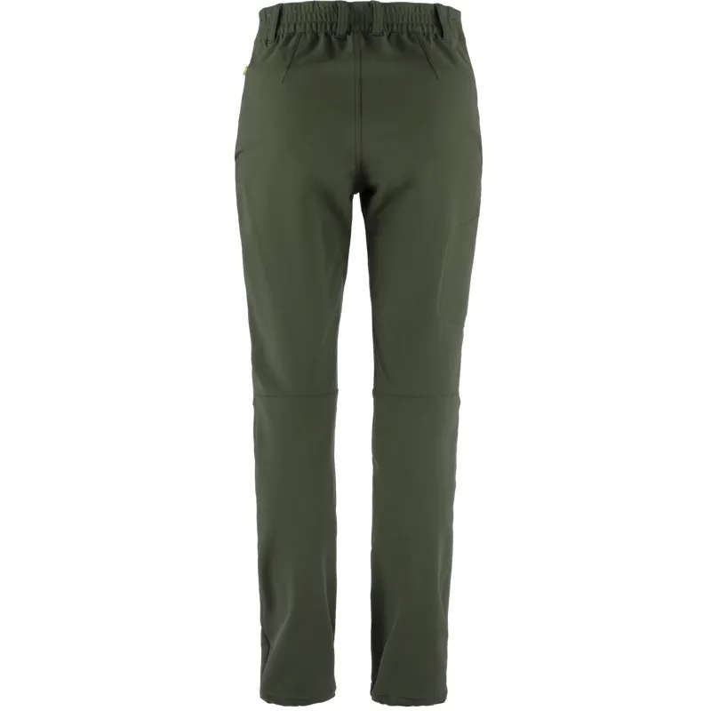 Fjallraven Women's Abisko Winter Stretch Trousers Deep Forest-1
