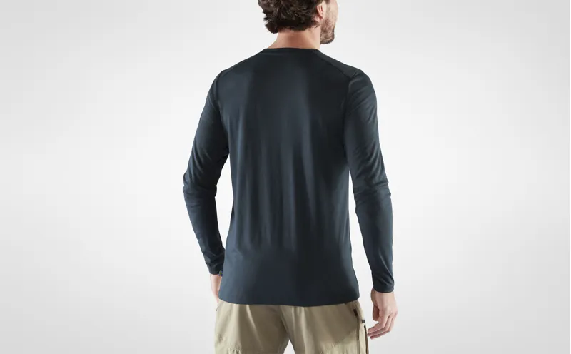 Fjallraven Mens Abisko Wool LS Basalt-3