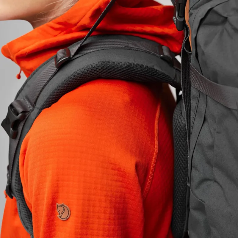 Fjallraven Women's Abisko Grid Fleece Hoodie Patina Green-10