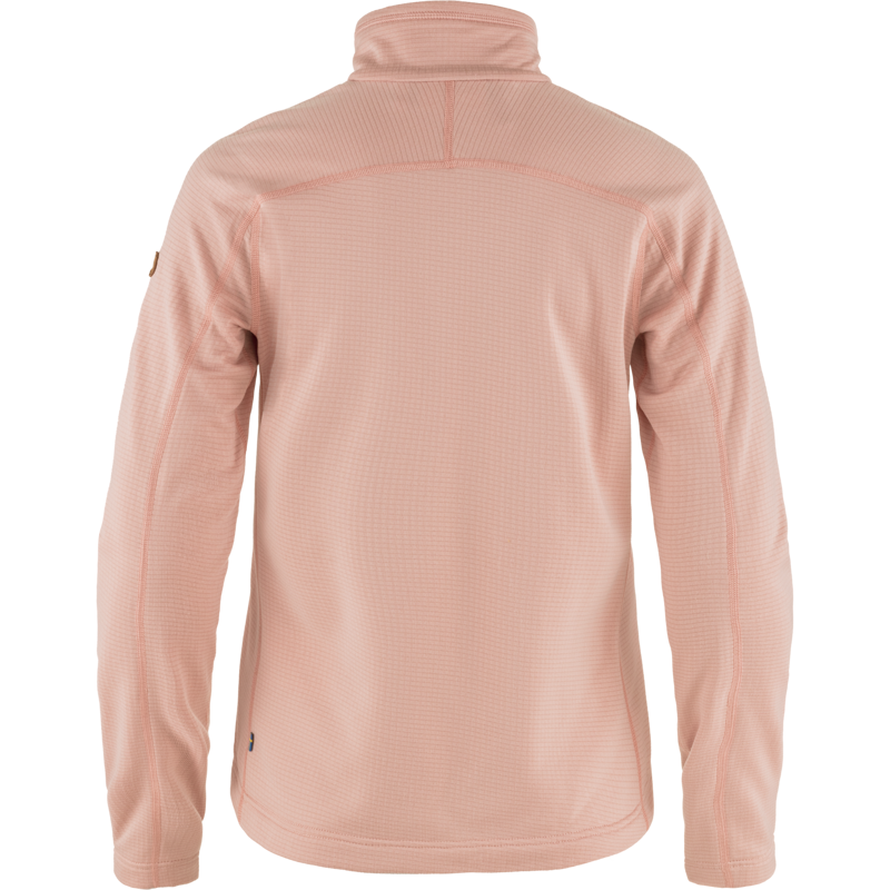 Fjallraven Women's Abisko Lite Fleece Half Zip Chalk Rose-1