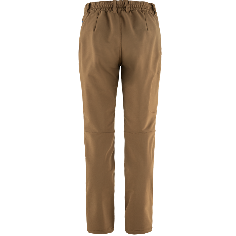 Fjallraven Women's Abisko Winter Stretch Trousers Wood Brown-1