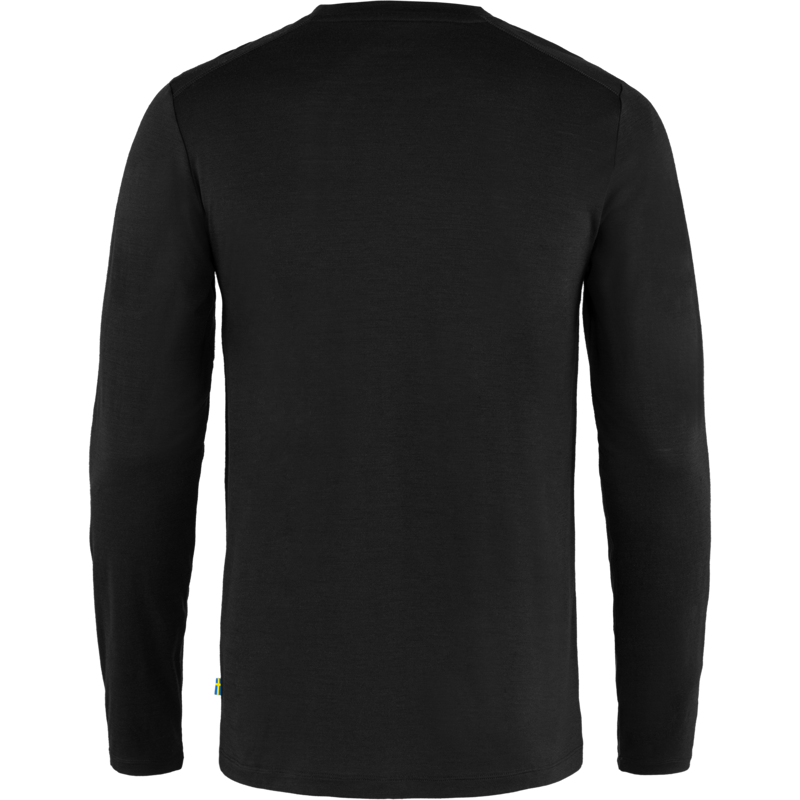Fjallraven Men's Abisko Wool LS Black-1