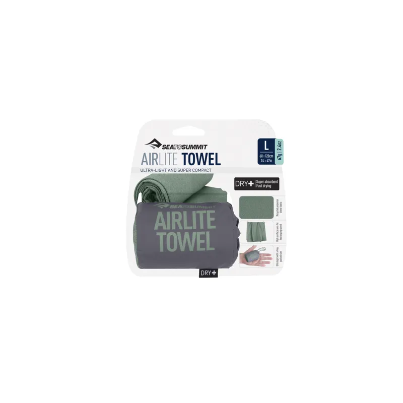 Sea To Summit Airlite Towel Large Sage-2