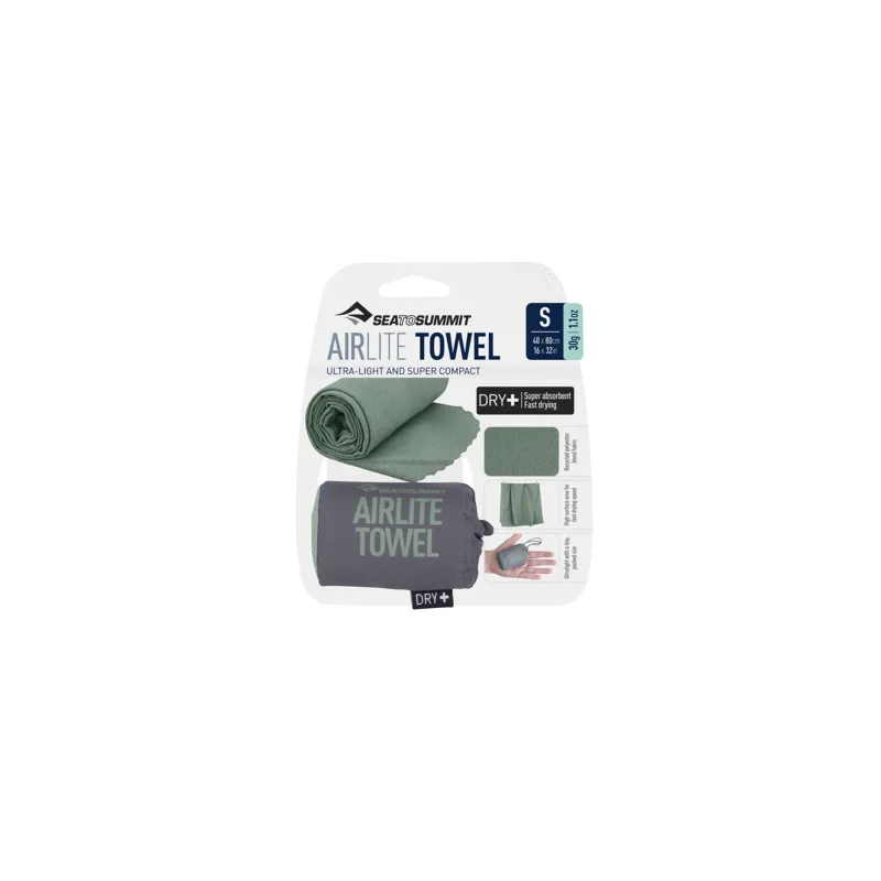 Sea To Summit Airlite Towel Small Sage-2