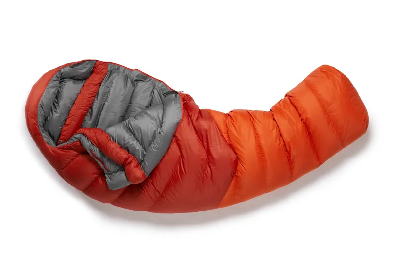 Rab Alpine 600 Sleeping Bag Red Clay - Regular - Right Zip-4