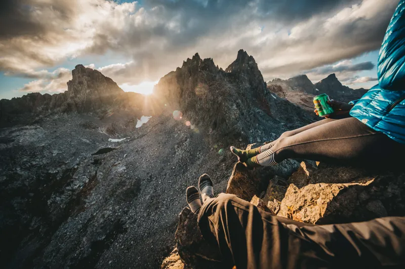 Darn Tough Womens Hiker Boot Full Cushion Sock Eclipse-4