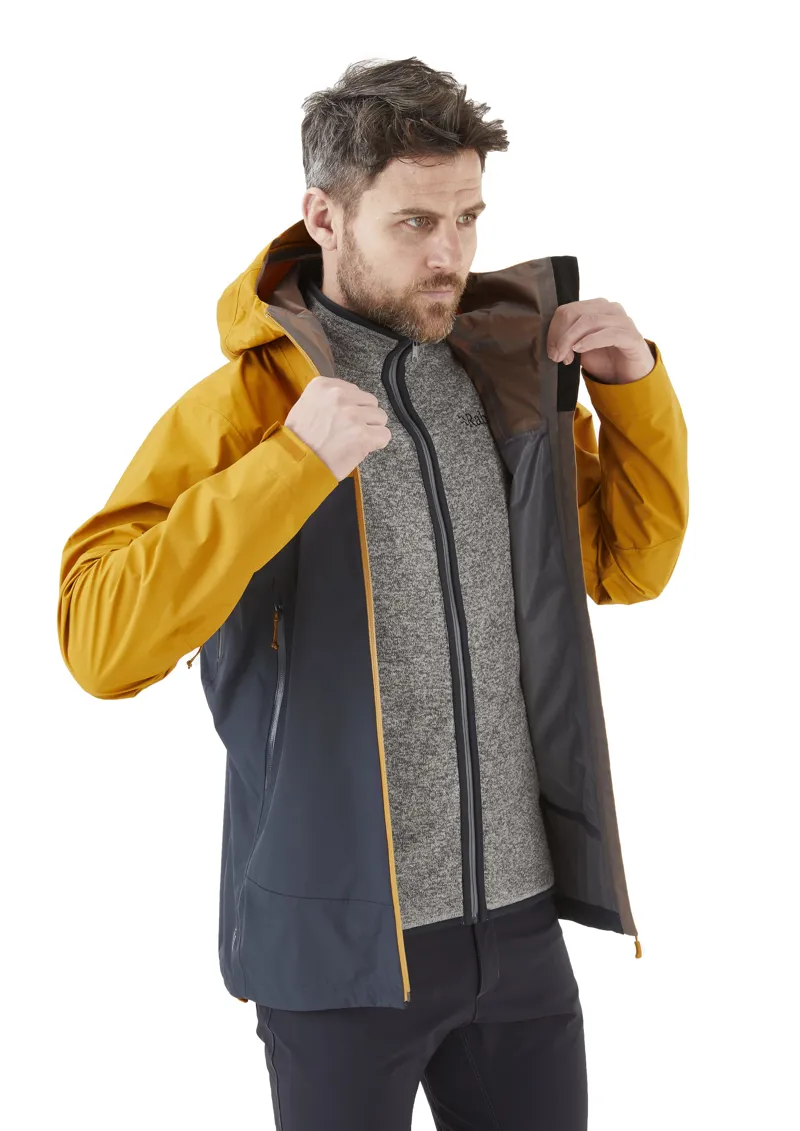 Rab Mens Arc Eco Jacket Dark Butternut/Beluga-2