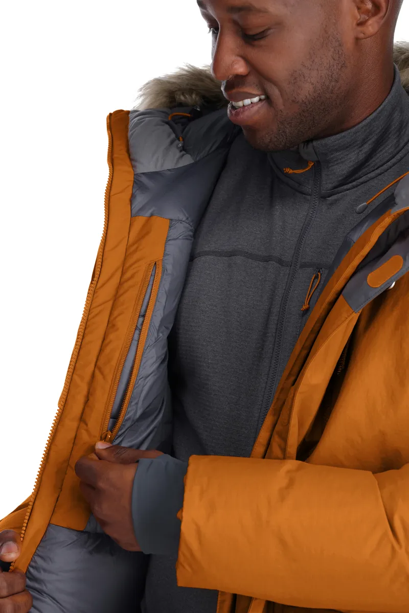 Rab Mens Arctus Parka Marmalade-3