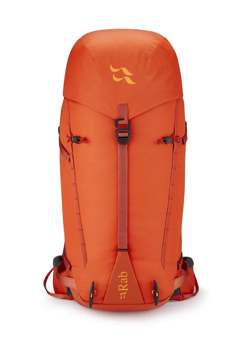 Rab Ascendor 35:40 Backpack Firecracker-1