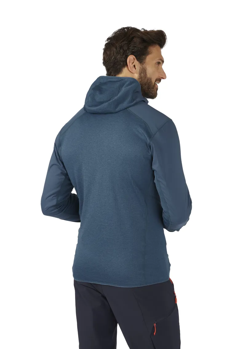 Rab Mens Ascendor Summit Full Zip Hoody Orion Blue-4