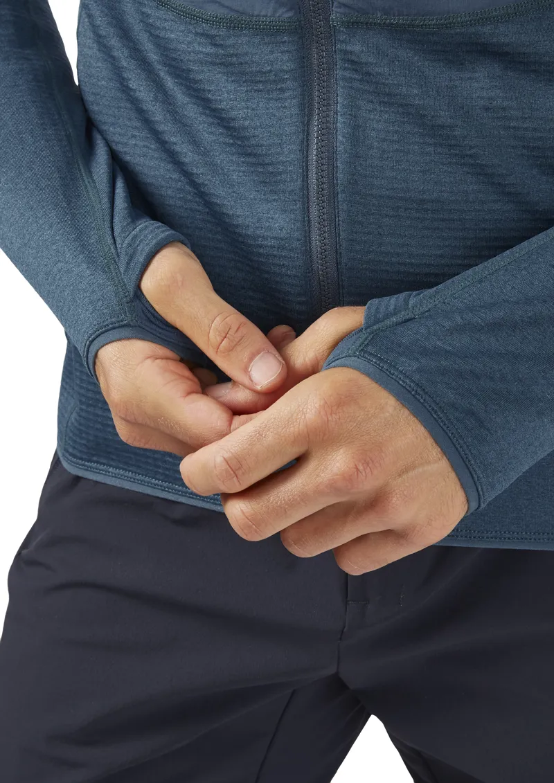 Rab Mens Ascendor Summit Full Zip Hoody Orion Blue-10