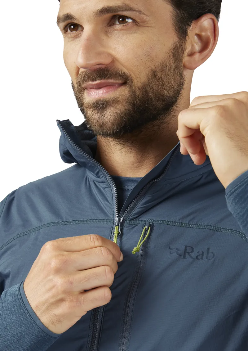 Rab Mens Ascendor Summit Full Zip Hoody Orion Blue-7