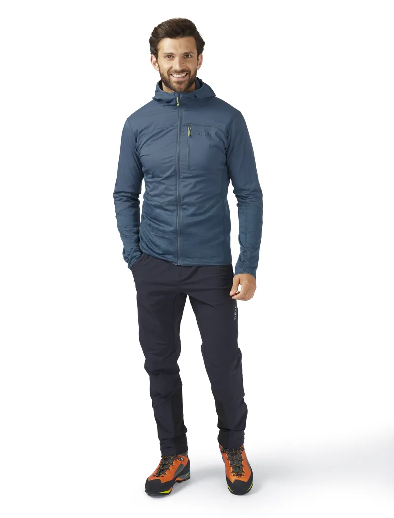 Rab Mens Ascendor Summit Full Zip Hoody Orion Blue-5