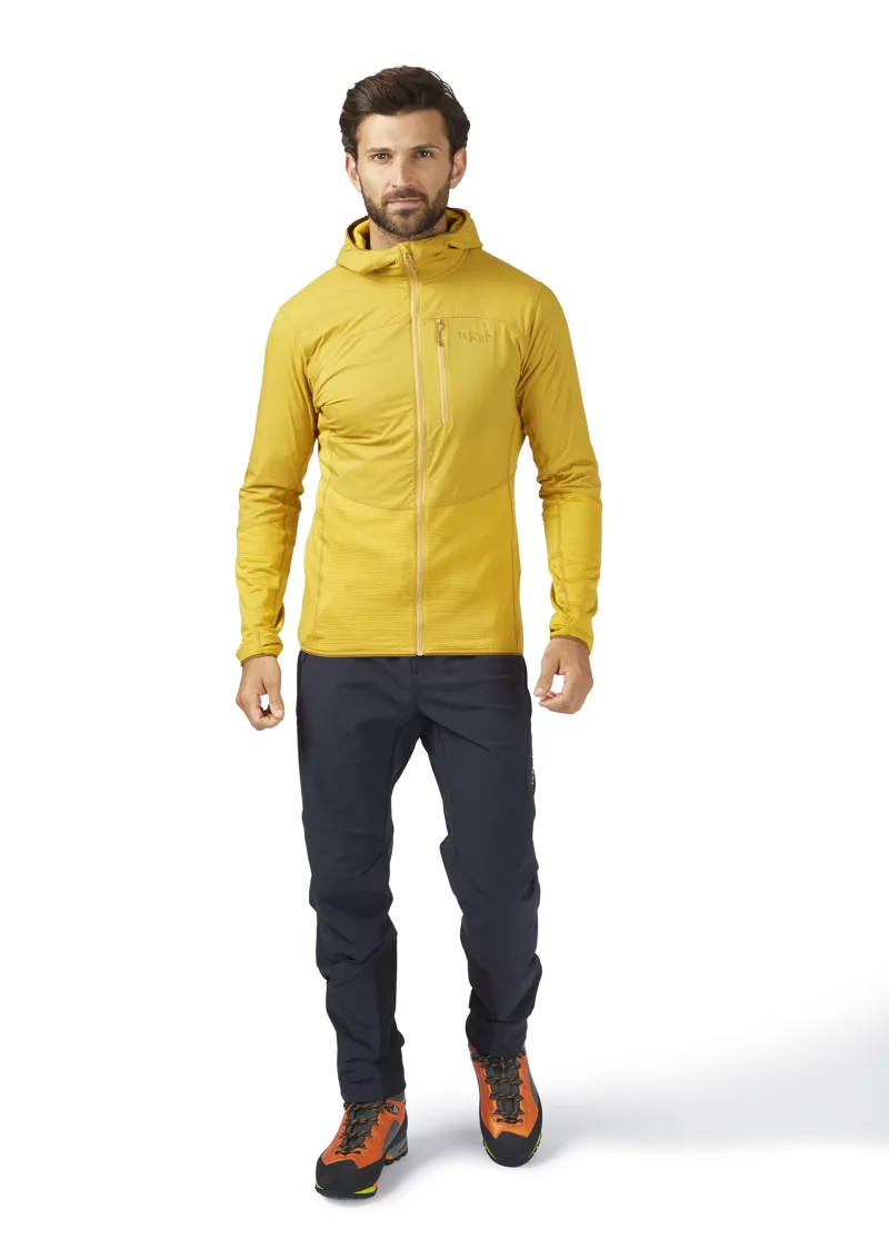 Rab Mens Ascendor Summit Full Zip Hoody Sahara-3