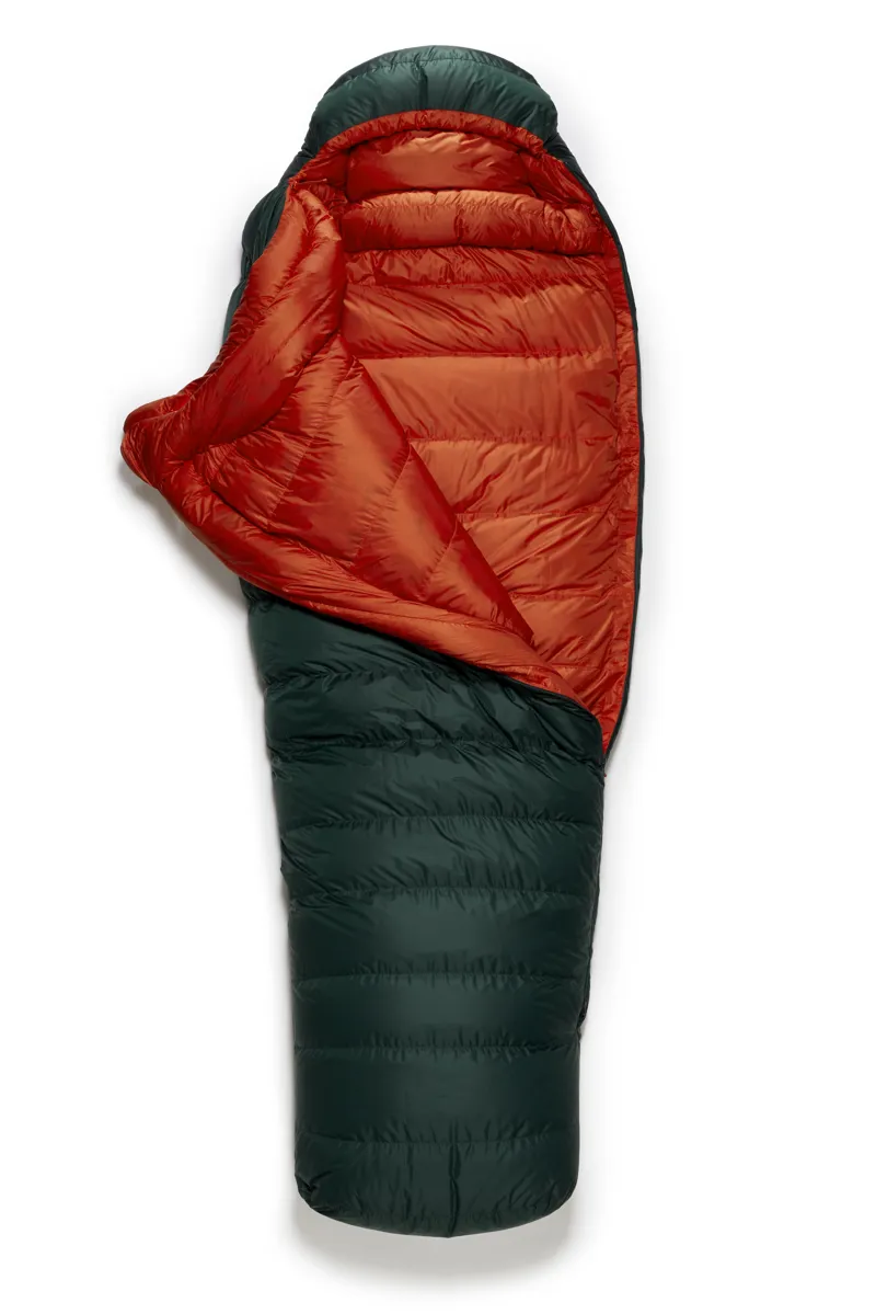 Rab Ascent 1100 Sleeping Bag Pine - Long - Left Zip-2