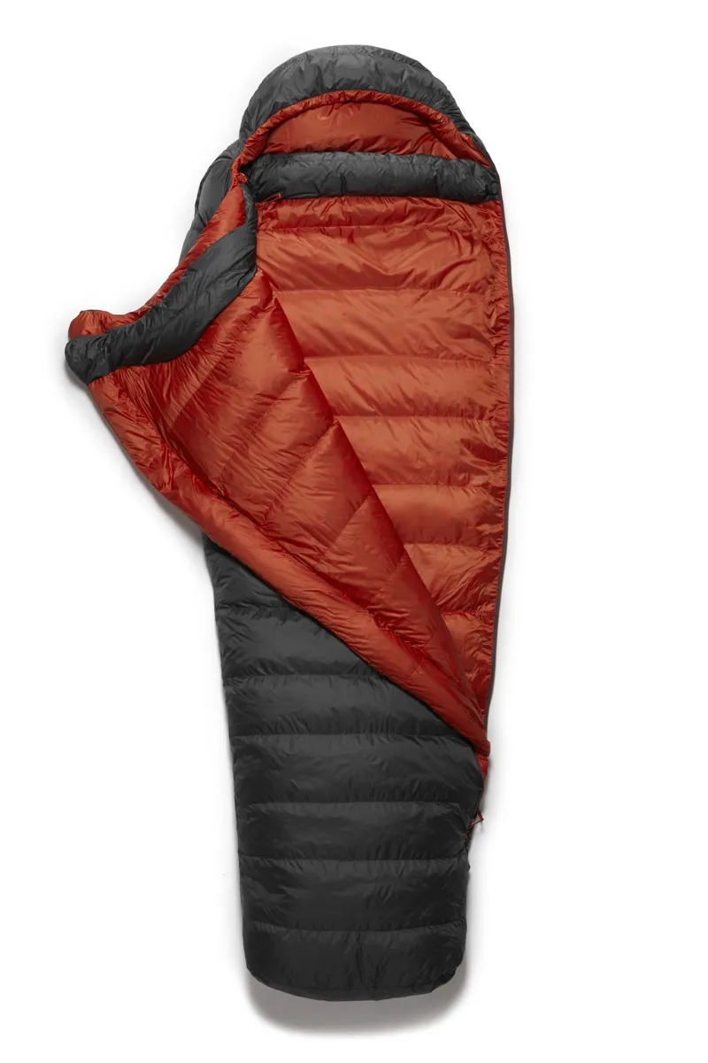 Rab Ascent 500 Sleeping Bag Graphene - Regular - Left Zip-3