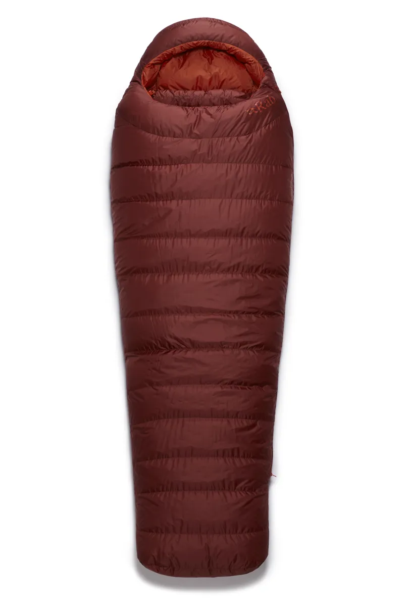 Rab Ascent 900 Sleeping Bag Oxblood Red - Long - Left Zip-2