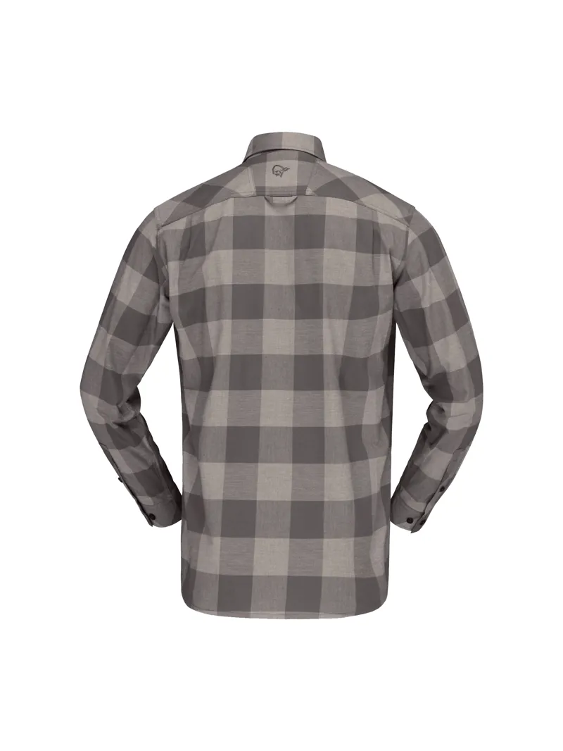 Norrona Men's Femund Flannel Light Shirt Winter Twig-2