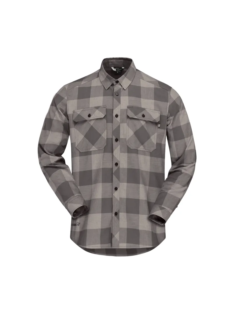 Norrona Men's Femund Flannel Light Shirt Winter Twig