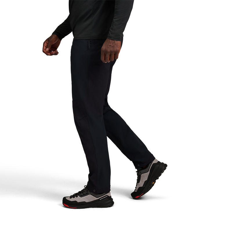 Black Diamond Mens Alpine Hybrid Pants Black-2