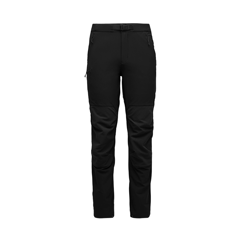 Black Diamond Mens Alpine Hybrid Pants Black