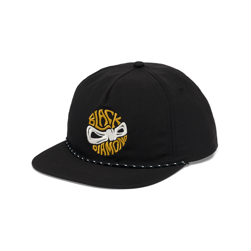 Black Diamond Synthetic Rope Hat Black Badge