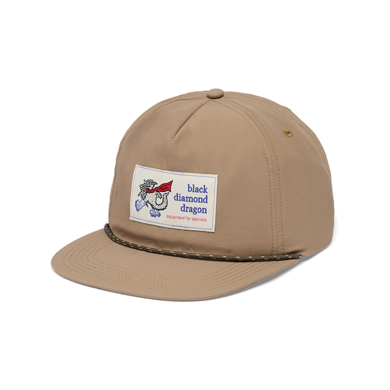 Black Diamond Synthetic Rope Hat Mushroom Patch