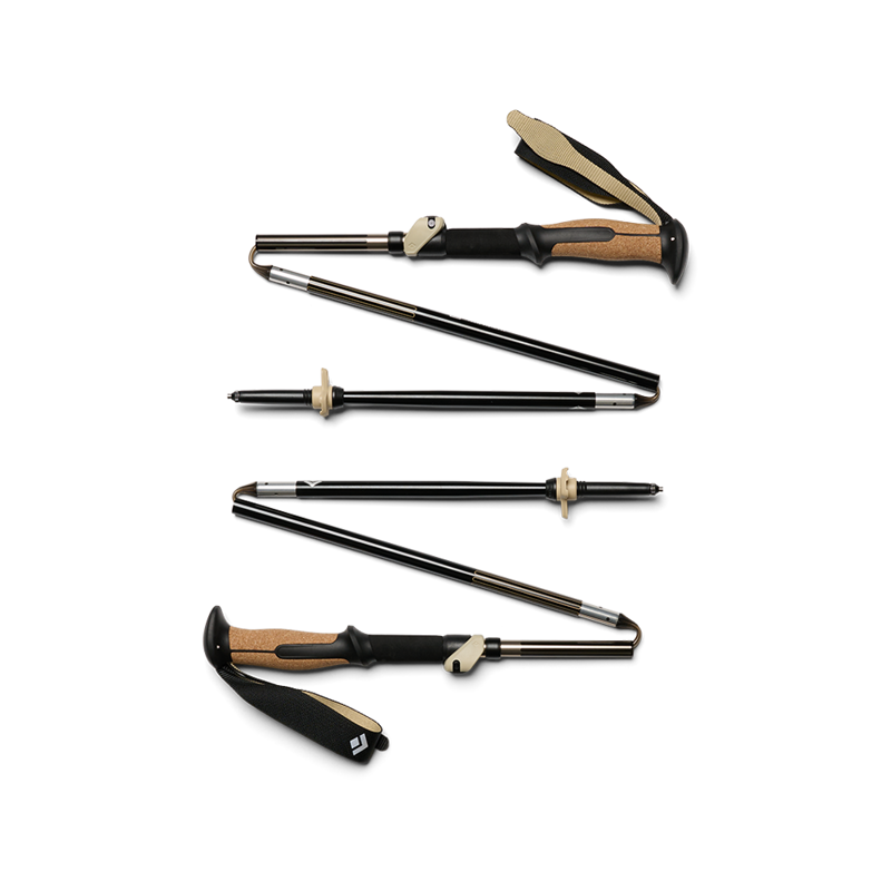 Black Diamond Trail Vista Shock Trekking Poles White Oak-1