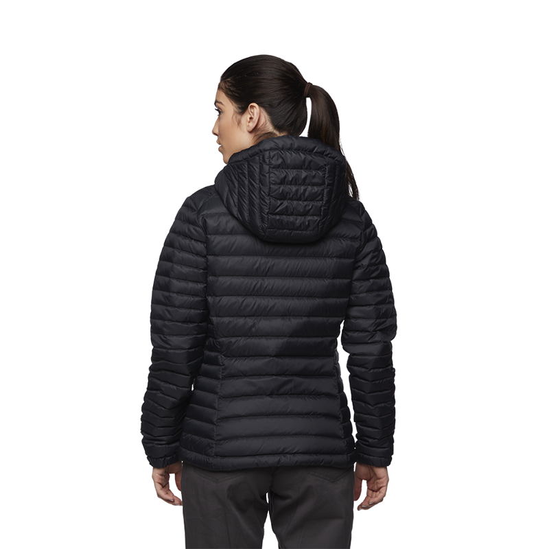 Black Diamond Womens Access Down Hood Black-2