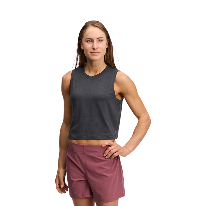 Black Diamond Womens Circuit Tank Long Black-1