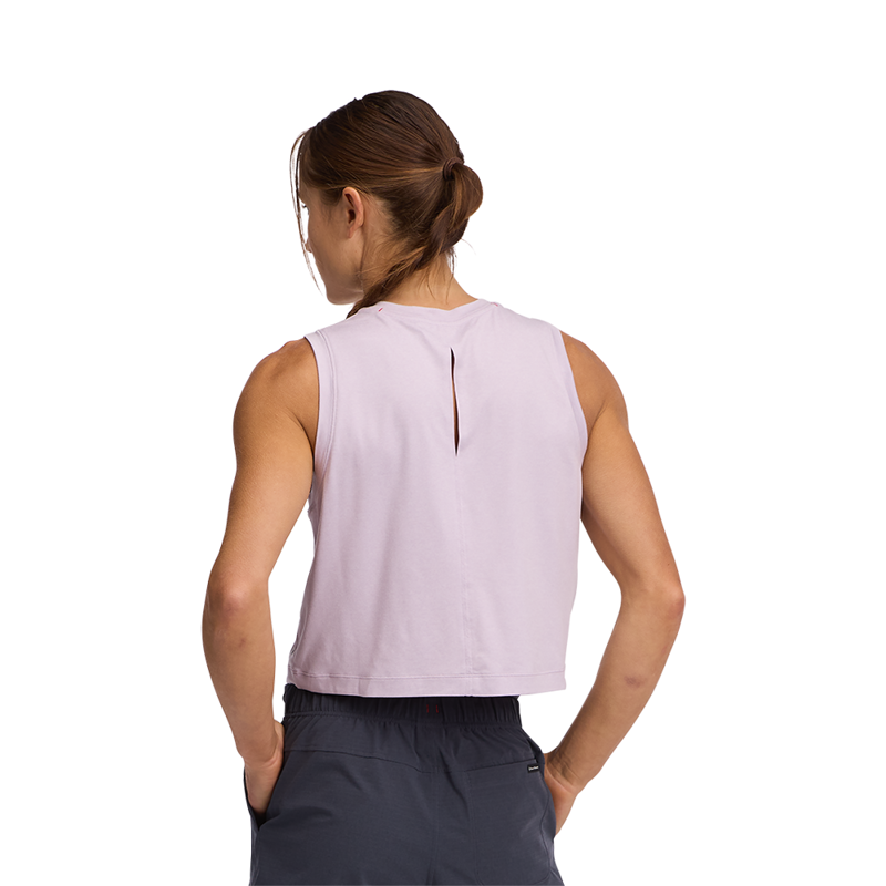 Black Diamond Womens Circuit Tank Long Soft Lilac-2