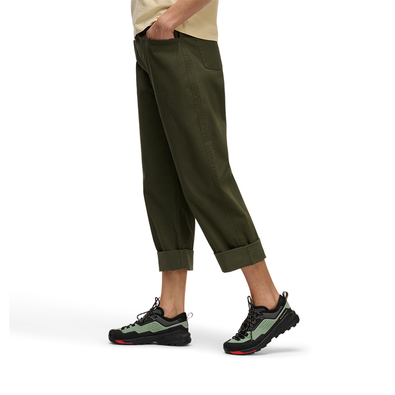 Black Diamond Womens Dirtbag Pants Dark Moss-2