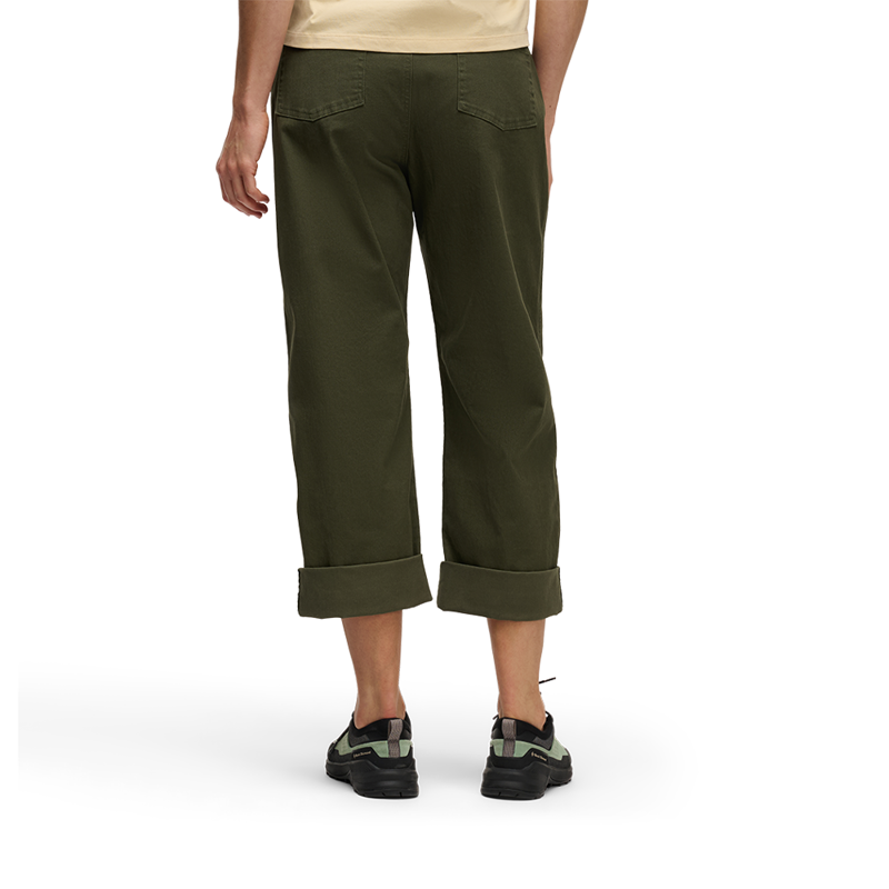 Black Diamond Womens Dirtbag Pants Dark Moss-3